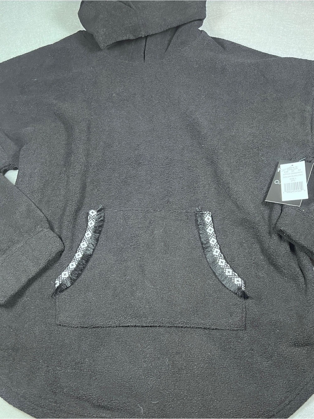 Cuddl Duds Leopard Fleece Pajama Lounge Set Womens L NWT Hooded Cozy